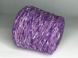 Супер кид-мохер 60%, АФ (прочие волокна) 40% фиолетовый с люрексом