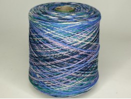 Меринос 60%, прочие волокна 40% Art. RAINBOW синяя гортензия