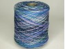 Купить пряжу - Меринос 60%, прочие волокна 40% Art. RAINBOW синяя гортензия
